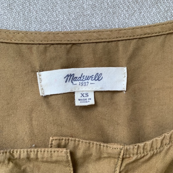 Madewell Military Epaulet Popover Tee - Picture 4 of 4